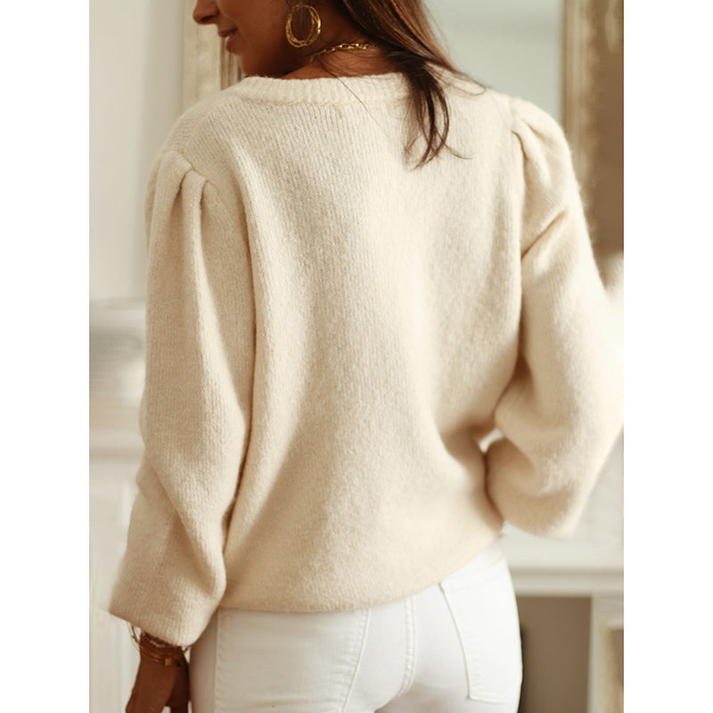 Women’s Cardigan - 2025 Trendy Button-Down Knitwear