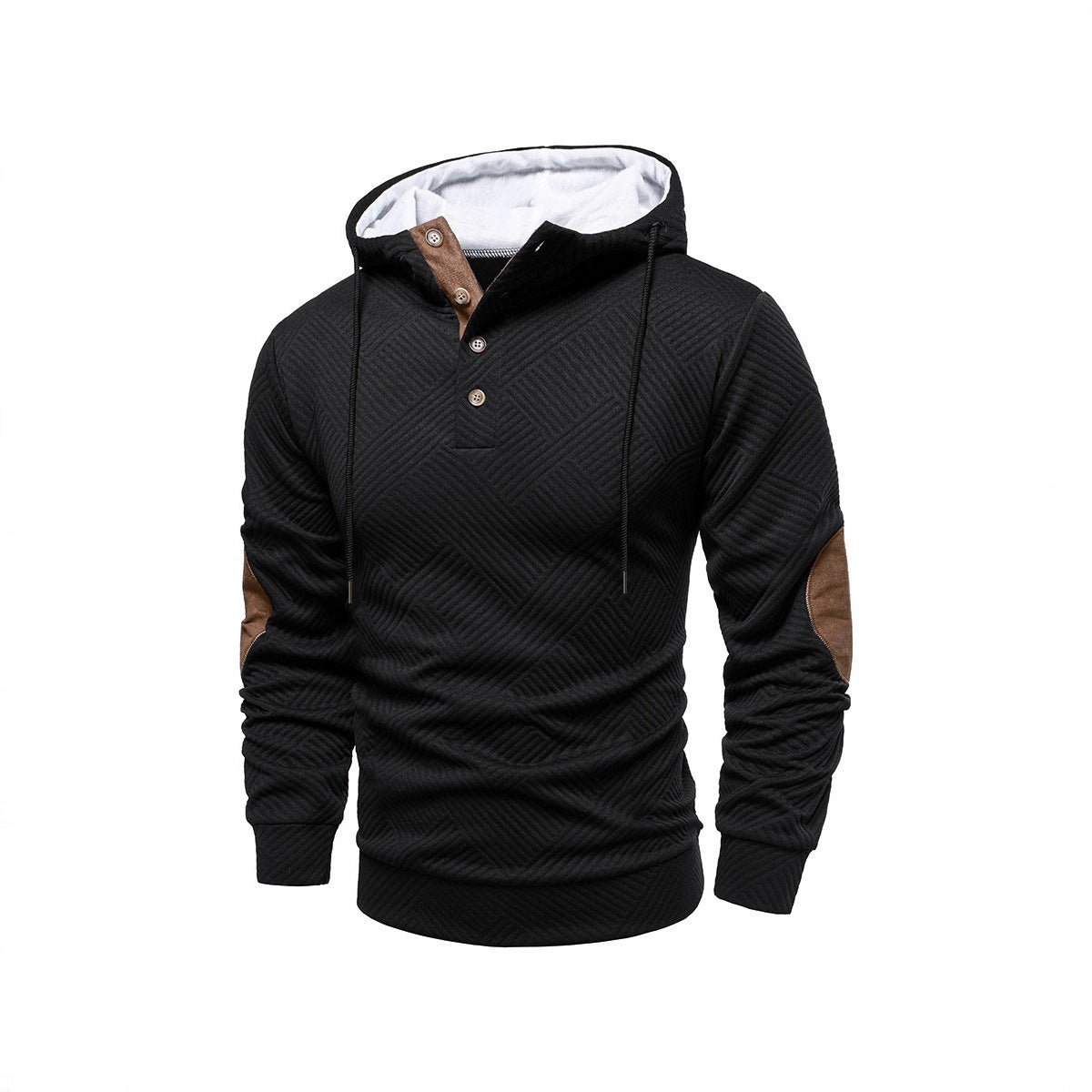 Men’s Simplicity Loose Hooded Casual Pullover – Trendy Lightweight Hoodie