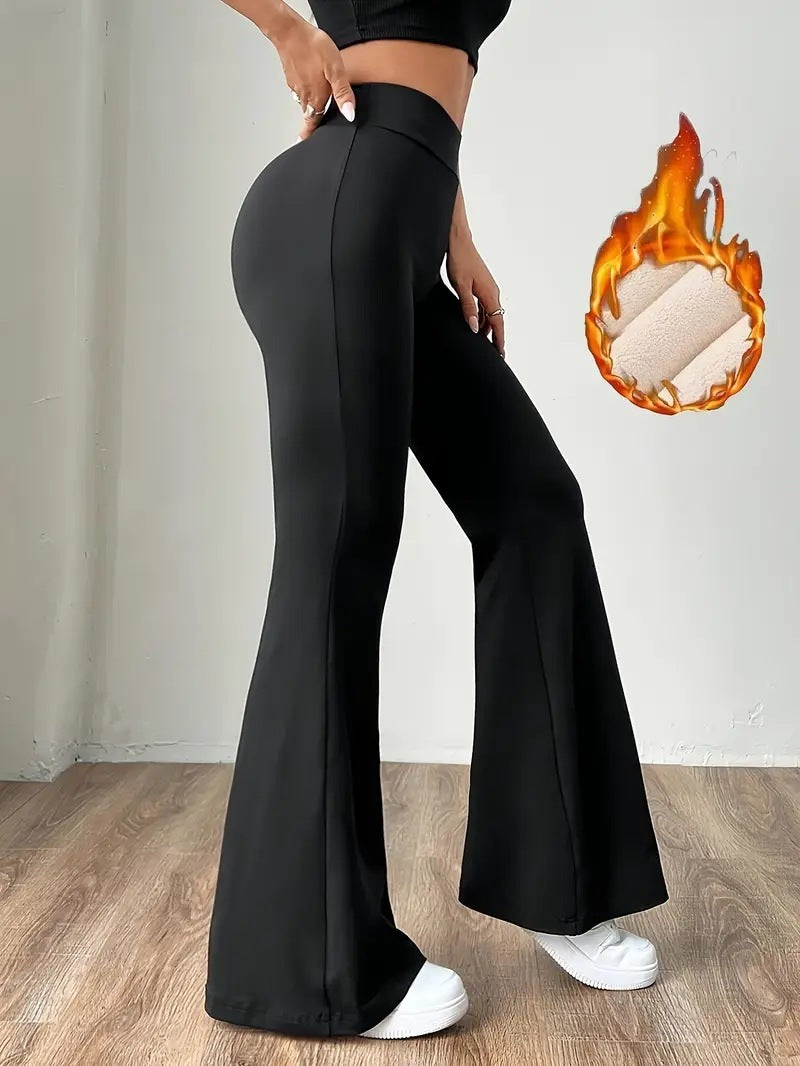 High Waist Winter Warm Leggings - Hip Lift & Belly Shaping Yoga Pants