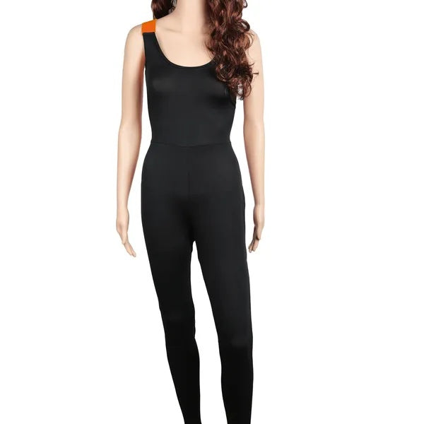 Women’s Sports Yoga Jumpsuit – Sleeveless Strappy Back Gym & Fitness Romper