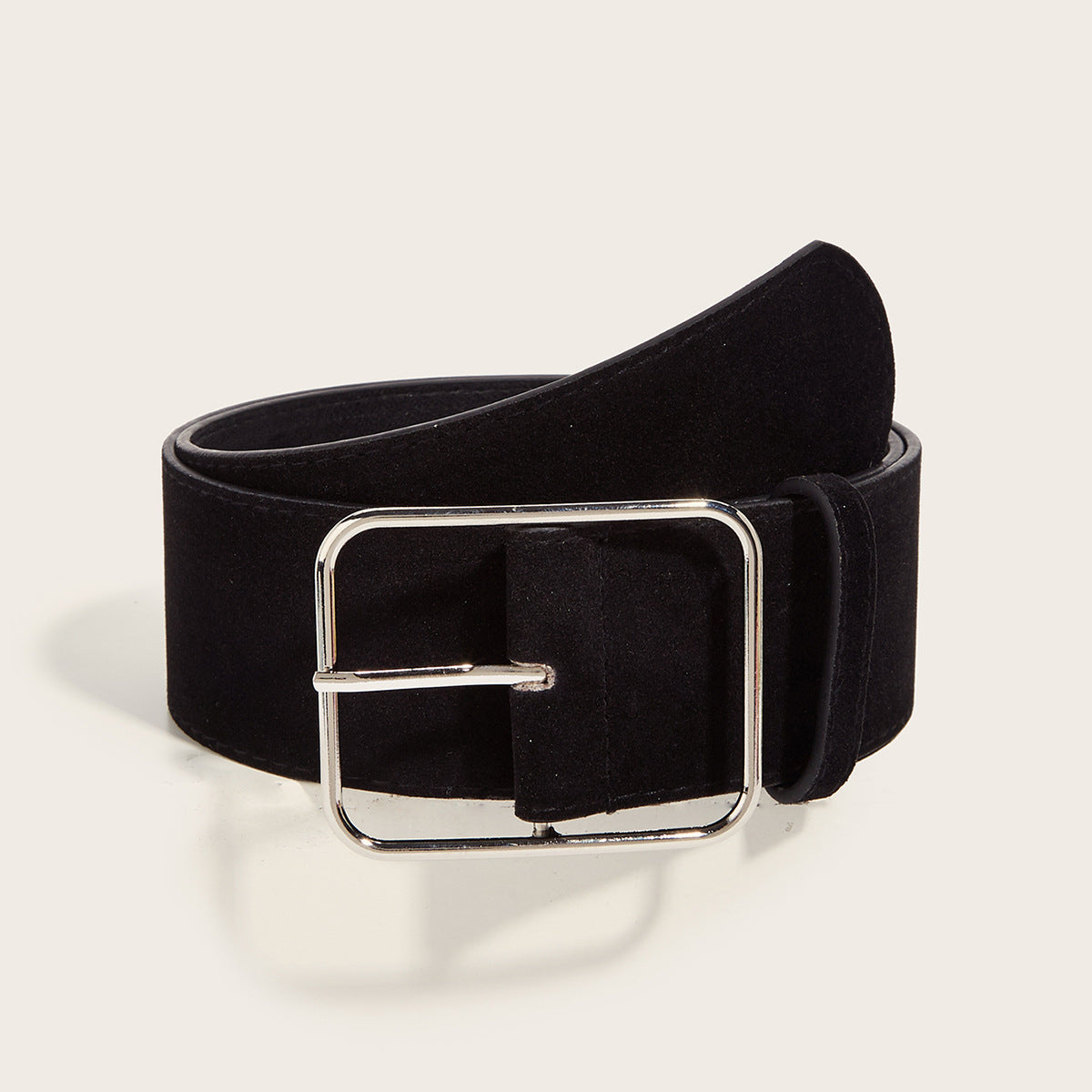 Retro Wide Waist Belt – Elegant Slimming Dress Accessory