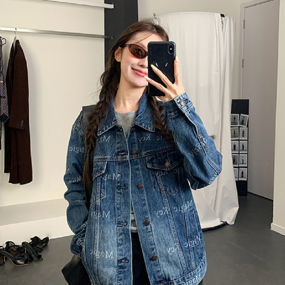 Retro Heavy Industry Women’s Denim Jacket