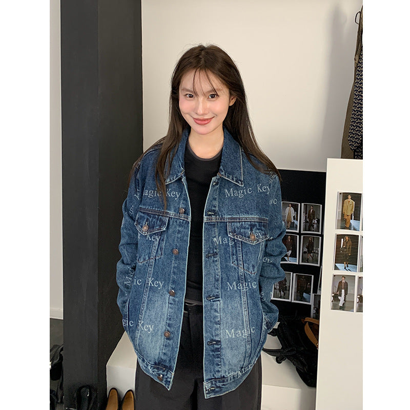 Retro Heavy Industry Women’s Denim Jacket